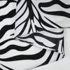 Pañuelo para la cabeza con estampado de cebra en blanco y negro de poliéster nuevo de estilo europeo y americano para exteriores, para montar a caballo, estilo hip hop, versátil, con estampado de rayas, cuadrado, al por mayor
