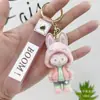 Llavero de Peluche Bebé Llorón Transfronterizo Caja Sorpresa Muñeca de Plástico Blando Colgante Llavero Bebé Llorón Colgante Pequeño para Mochila Escolar de Estudiante