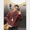 Suéter Casual y Sofisticado con Cuello Henry para Hombre, Estilo Coreano Otoño e Invierno Marca de Tendencia Diseño Pulóver Suave Tejido Superior