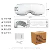 Masajeador de Ojos Inteligente, Almohadilla Calefactora Humidificante para Ojos, Dispositivo de Protección Ocular, Masajeador de Ojos Vibratorio para Alivio de la Fatiga en Adultos, Dispositivo para el Cuidado de los Ojos