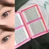 Pestañas postizas ligeras transfronterizas, diseño de estilo coreano en forma de U y forma de corazón en el extremo del ojo, set con pegamento, pestañas dulces y frescas para comercio exterior