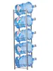 Estante para Cubetas Estante Grande para Almacenamiento de Agua Mineral en Cubetas Dispensador de Agua para Oficina Soporte para Agua Pura Estante para Almacenamiento de Agua Embotellada