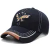 Gorra de Béisbol para Hombre 2026 Estilo Coreano Primavera Otoño Verano Protección Solar Exterior Bordado Águila Gorra con Visera Gorra Casual Delgada