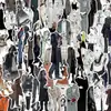 Adesivos Oc Grátis para Personagens Oc Bidimensionais, Referência de Design de Roupa Retrô, Adesivos de Material DIY