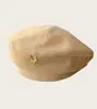 Boina Octogonal Dulce Metálica Estilo Primavera y Otoño para Mujer, Nuevo Moda Estilo Coreano Retro Celebridad de Internet Gorra Newsboy Painter