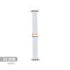 Em estoque adequado para applewatch pulseira 5/6/7/8SE moda acrílico PVC cor sólida Apple três contas pulseira de relógio