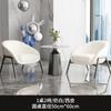 Silla Simple para Uso Doméstico, Silla de Maquillaje para Tocador, Silla de Comedor de Lujo Ligero con Respaldo, Taburete de Manicura para Dormitorio de Niña, Celebridad de Internet