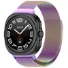 Adecuado para Samsung Watch7Ultra Correa de Reloj Milanesa Magnética de Tres Perlas Pulsera Metálica Galaxy Watch