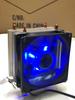 Enfriador de CPU Silencioso de Doble Tubo de Calor para Computadora de Escritorio Tipo Presión Hacia Abajo AMD 1155 1366 1700 Ventilador Luminoso