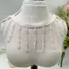 Encaje con cuentas hechas a mano y borlas de cristal en stock, ribetes de tela y accesorios para ropa tradicional china, Hanfu y cheongsams; Materiales para manualidades