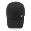 Gorra de Béisbol de Lana Rayada Otoño e Invierno para Personas de Mediana Edad y Mayores, Gorra con Visera Ancha, Gorra de Algodón R Dad, Gorro de Invierno Cálido para Adultos