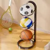 Rack de Armazenamento para Basquete Doméstico Interno Simples de Chão Dobrável Rack de Armazenamento para Futebol Vôlei Rack de Armazenamento para Bolas Infantis