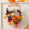 Linterna de Calabaza de Halloween Transfronteriza Decoraciones para Puerta Temáticas Atrezo para Montaje de Escena de Fiesta y Festival Adornos Colgantes