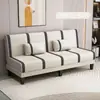 Sofá cama plegable, doble propósito, para dos o tres personas, multifuncional, diseño simple, adecuado para apartamentos de alquiler, dormitorios y salas de estar, sofá de tela tapizado
