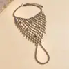 Pulsera con forma de diamante de lentejuelas transfronteriza europea y americana, pulsera de moda estilo commuter, diseño simple y elegante, joyería versátil al por mayor