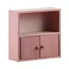 1:12 Mini Casa de Muñecas Casa de Muñecas Juguete Modelo Miniatura Estante de Almacenamiento Vitrina Gabinete de Cuatro Secciones Adorno