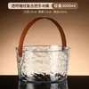 Contenedor de cubo de hielo para cubitos de hielo bar ktv comercial cubo de almacenamiento acrílico cubo pequeño para cerveza doméstico cubo de almacenamiento