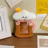 Serie de Portatarjetas de Peluche Lindos de Dibujos Animados Bolsa para Guardar Identificación de Estudiante Funda Protectora para Tarjeta de Foto de Ídolo Venta al por Mayor