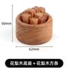 Difusor Pequeño de Leña Madera Maciza Natural Aceite Esencial Aromaterapia Adornos Decoración del Hogar Vaporizador de Ambiente Venta al por Mayor Hecho a Mano