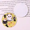 Parche de Gatito de Dibujos Animados Impreso en Acrílico para DIY Accesorios para el Cabello Tocado Pasador Broche Insignia de Decoración para Bolsas Accesorios de Joyería