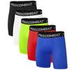 Calça de Compressão Fitness Cinco Pontos Ajustada Transfronteiriça Shorts Esportivos Masculinos Alta Elasticidade Secagem Rápida Treino Corrida Basquete Leggings