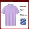 Camisa Polo de Manga Corta para Trabajo Camisa Cultural para Eventos de Team Building Corporativo Camiseta de Trabajo con Cuello Camiseta Bordada para Hombre