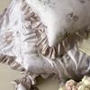 Coleção Floral Estilo Francês Coreano Tencel Primavera Verão Dormir Nu Confortável Verão Quilles Ar Condicionado Quilles Conjunto de Quatro Peças
