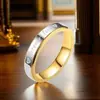 Anillo de acero inoxidable joyería al por mayor ins anillo de titanio no descolorante anillo liso anillo de pareja par nicho avanzado