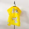 Avental de Cabelereiro Infantil Transfronteiriço Desenho Animado Salão de Cabeleireiro Doméstico Barbearia Avental de Corte de Cabelo Avental de Corte de Cabelo Fofo Antiaderente