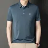 Camiseta de Manga Curta com Bolsos Reais para Homens de Meia-Idade e Idosos 2026, Camisa Polo de Corte Amplo, Camiseta Esportiva Casual para Homens
