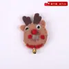 Feltro de Natal boneca pequena chapéu do Papai Noel enfeites enfeites atmosfera decorações presente embalagem de presente