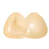 Almohadillas Autoadhesivas de Pecho Doble Cara Transfronterizas de Amazon, Insertos de Sujetador Engrosados y Ampliados, Almohadillas de Empuje para Bikini con Forma de Triángulo en V