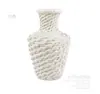 Vaso Plástico Pe Estilo Nórdico Simples Imitando Porcelana, Resistente a Quedas e Não Danifica Facilmente, Enfeite de Decoração de Ano Novo para Casa, Adequado para Flores Secas e Arranjos Florais