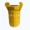 Junta de Tubería para Chorro de Arena Accesorios para Chorro de Arena Diámetro Interior 38 mm-50 mm Junta de Garra de Dragón Grande Junta de Tubería de Arena de Dos Orejas