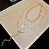 Accesorios de collar de borla de mariposa hueca colorida transfronterizos europeos y americanos para mujer, joyería de cuello de verano, sensación de lujo ligero y alta gama, venta al por mayor