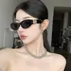 Gafas de Sol Retro Ojo de Gato Europeas y Americanas para Mujer, Gafas de Sol de Alta Gama Nuevo Estilo 2026, Versión Coreana, Adecuadas para Rostros Cuadrados y Redondos, Efecto Adelgazante, Protección Solar, Sesión de Fotos