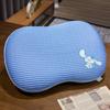Waffles almohada de espuma viscoelástica para el vientre de seda de hielo dormitorio de estudiantes almohada para el cuello cojín para el respaldo de la silla almohada para sofá venta al por mayor