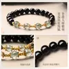 Pulsera de Cristal Fantasma Verde Obsidiana Mingtai para Mujer, Pulsera de Cristal Regalo para Novia