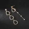 Colgante con un Estilo Único y Sencillo, Pendientes de Moda Callejera, Pendientes Largos de Gota para Mujeres a la Moda E575