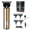 Cortador de Cabelo Elétrico Recarregável por USB, Aparador Elétrico para Detalhes, Máquina de Cortar Cabelo, Adequado para Salões de Cabelo Branco, Barbeador com Lâmina de Aço