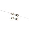 Tubo de vidrio 4.6*15 tubo de seguridad 5A/250V fusible de retardo tubo fusible 5X15 con terminal