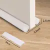 Tira de Sellado Inferior y para Huecos de Puerta para Puertas de Seguridad, Tira Adhesiva a Prueba de Viento y Sonido, Tira a Prueba de Viento e Impermeable para Huecos de Puerta, Tira para Borde de Puerta para Bloquear Ratones