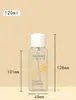 Frasco spray de protetor solar PET embalagem cosmética frasco vazio 120/150/180/200ml frasco refil para fixador de maquiagem hidratante