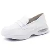 Zapatos de enfermera para mujer para otoño, de suela blanda, antideslizantes, modelo nuevo, cómodos, resistentes al olor, de suela gruesa, transpirables, zapatos de trabajo médicos, exclusivamente para ventas transfronterizas