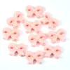Color Sólido Acrílico Chapado AB Qq Corbata de Moño Cuentas Sueltas DIY Cadena para Teléfono Móvil Accesorios para el Cabello Colgante para Bolso Accesorios de Joyería