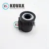 6351024 Bobina de Válvula Eletromagnética 24V Escavadeira Hydrotek Bobina de Válvula Hidráulica Esteira de Escavadeira Escavadeira