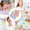 Pegatinas de colores holográficas láser transfronterizas, pegatinas de recompensa para niños al por mayor, pines de flores pequeñas, pegatinas para el aula escolar, diseños florales