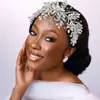 2025 Diseño Original Nuevo Tocado de Novia Diadema de Pedrería de Cristal Corona para el Cabello Accesorios para Vestido Dz273
