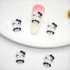 Nuevos accesorios para uñas de resina de gatito Sanrio, dibujos animados, cuerpo completo de Gato KT, accesorios para funda de teléfono de uñas DIY