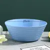 Amazon Transfronterizo Japonés Simple Bol para Ramen Bol de Plástico Anticaída Grande Hogareño Fideos Instantáneos Olla Caliente Picante Sopa de Fideos de Caracol